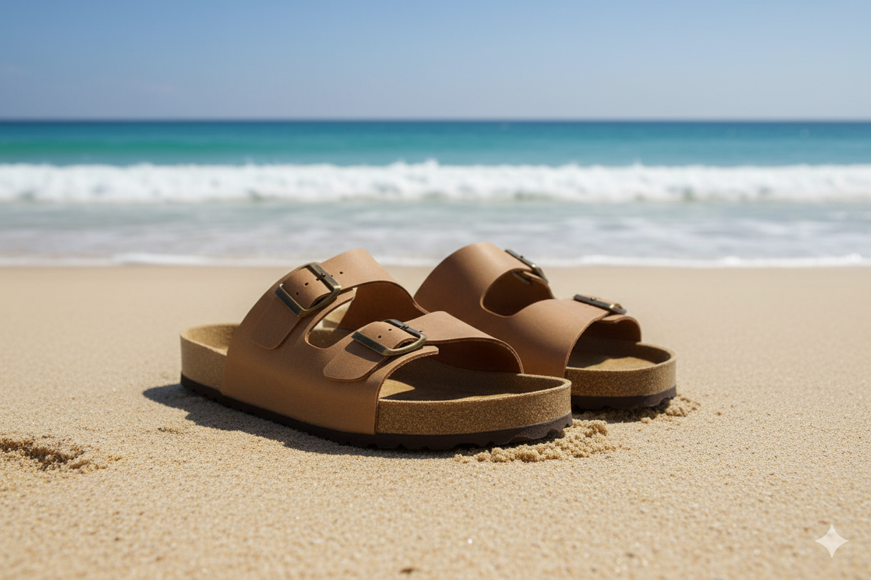 Double Buckle Sandal